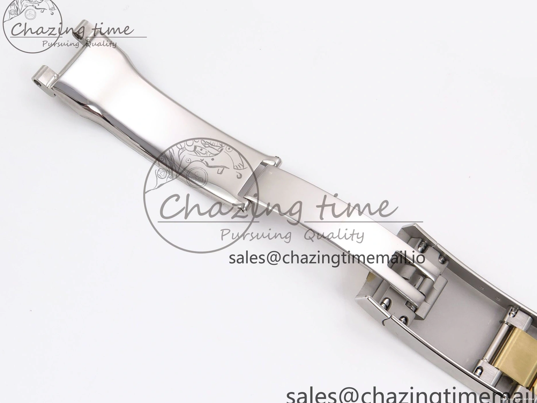 AAA Replica Watches Bracelet Thermal YG Best Edition Dial DateJust 41 Oyster 126333 EWEF SS on 976 YG Textured A 0104